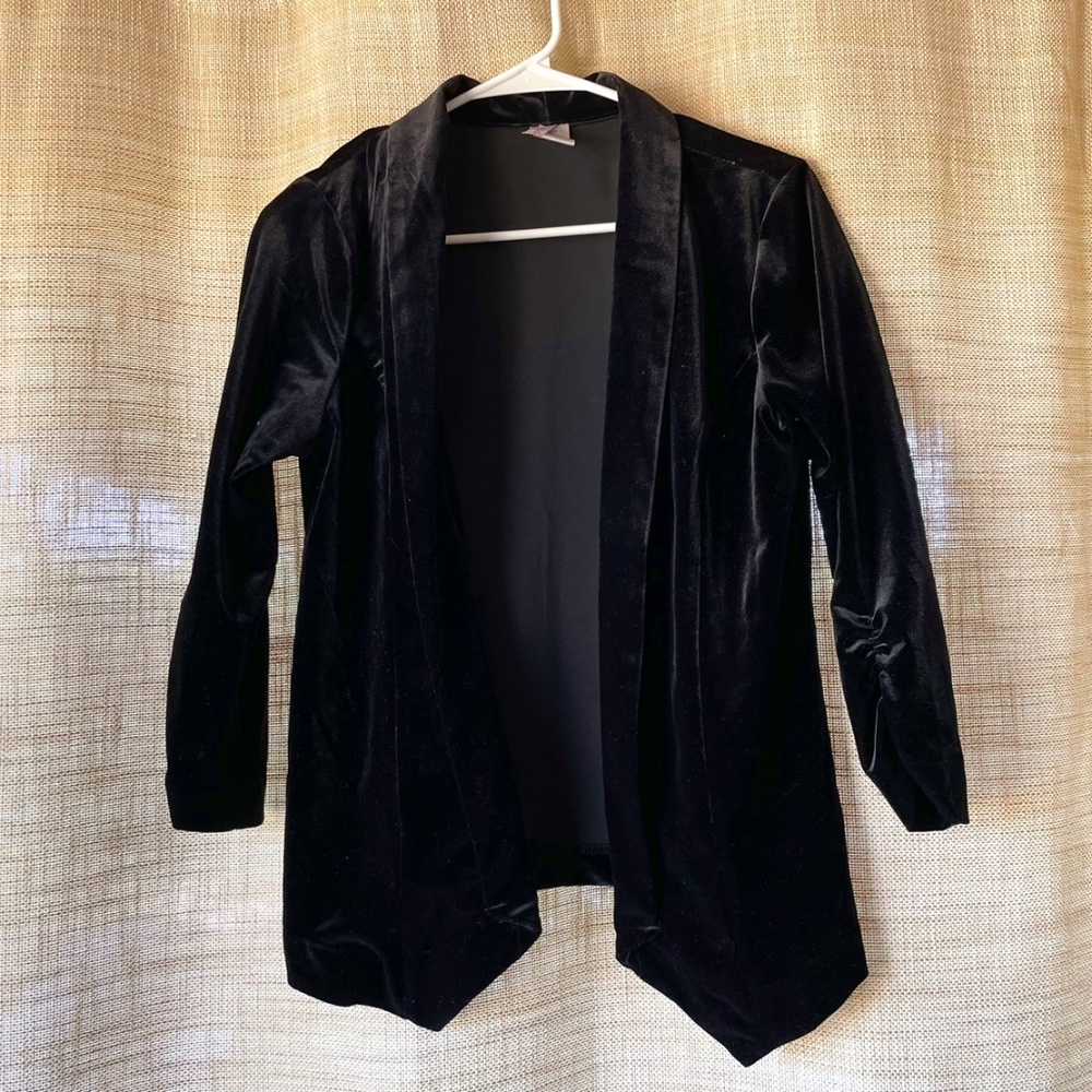 Velvet Blazer